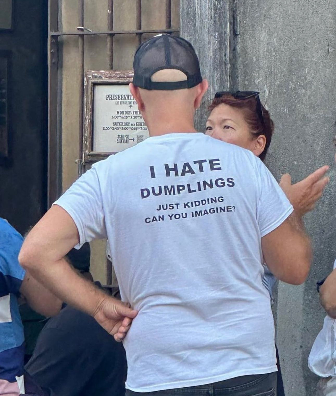 I hate dumplings t shirt